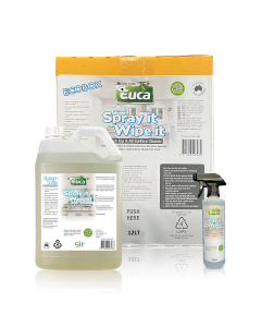 Euca Spray It Wipe It - Bench & All Surface Cleaner - Kills 99.9% of Germs